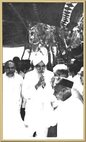 Kirpal Singh with folded hands