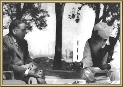 The Deputy Commissioner and District Magistrate for Dehra Dun and District, Mr B.N. Parshad, visits Manav Kendra for the first time.