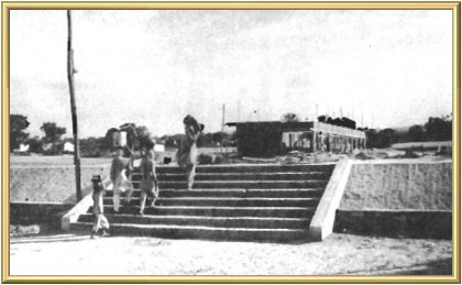 Construction of the first hospital is under way.