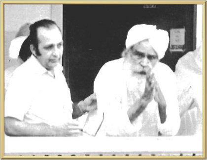 The Master with Dr Mahajan.