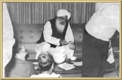 Kirpal Singh in His Hotel Room in Houston, Texas