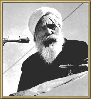 Master at the morning Satsang.