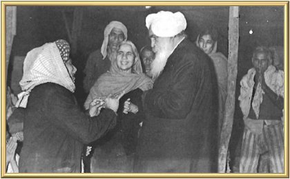 The Master with disciples.