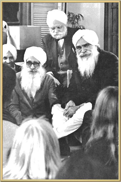 Darshan at the Judd’s house, Berkeley.